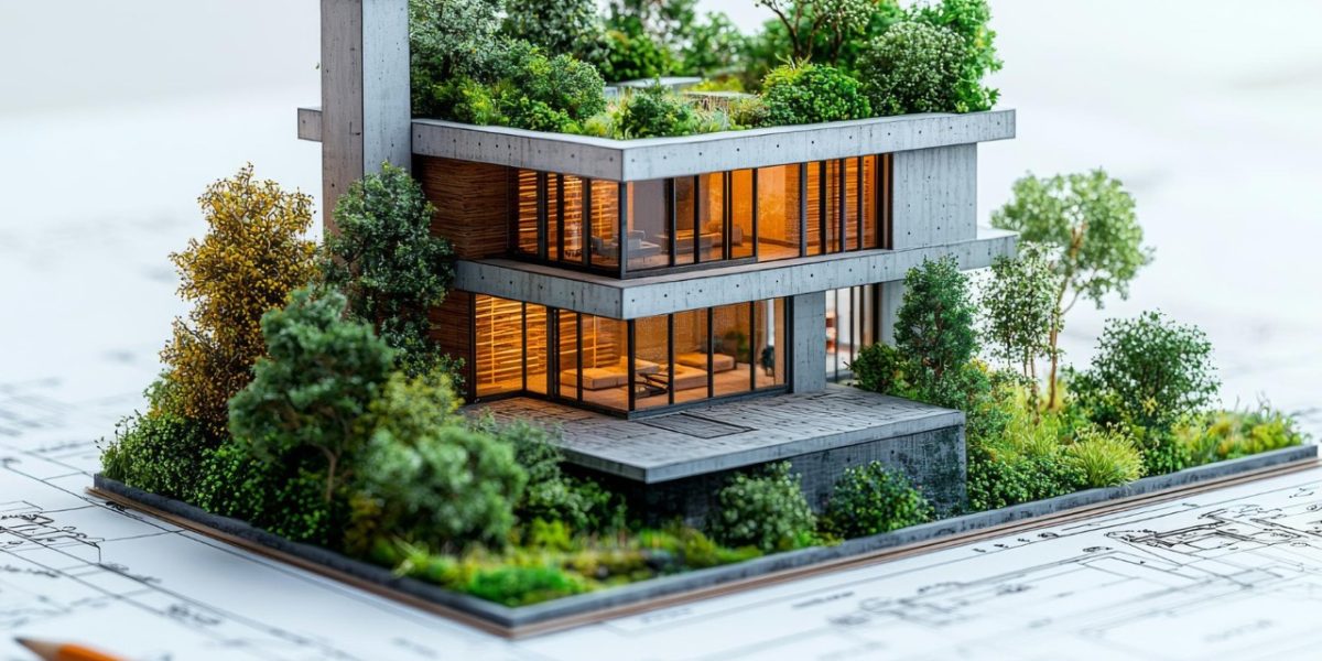 Nachhaltiger Hausbau dank Smart Home Symbolbild